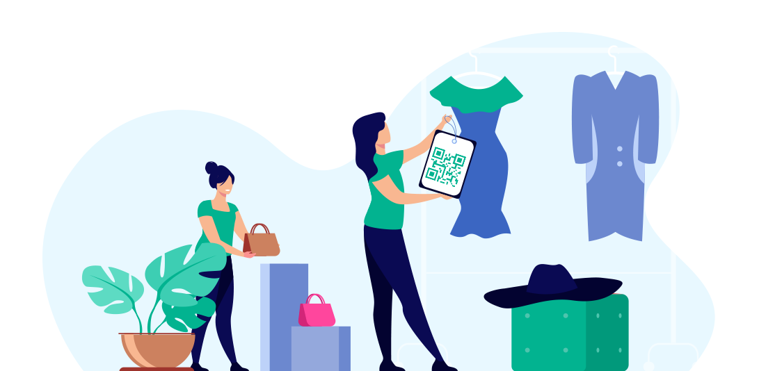 social media qr code packaging
