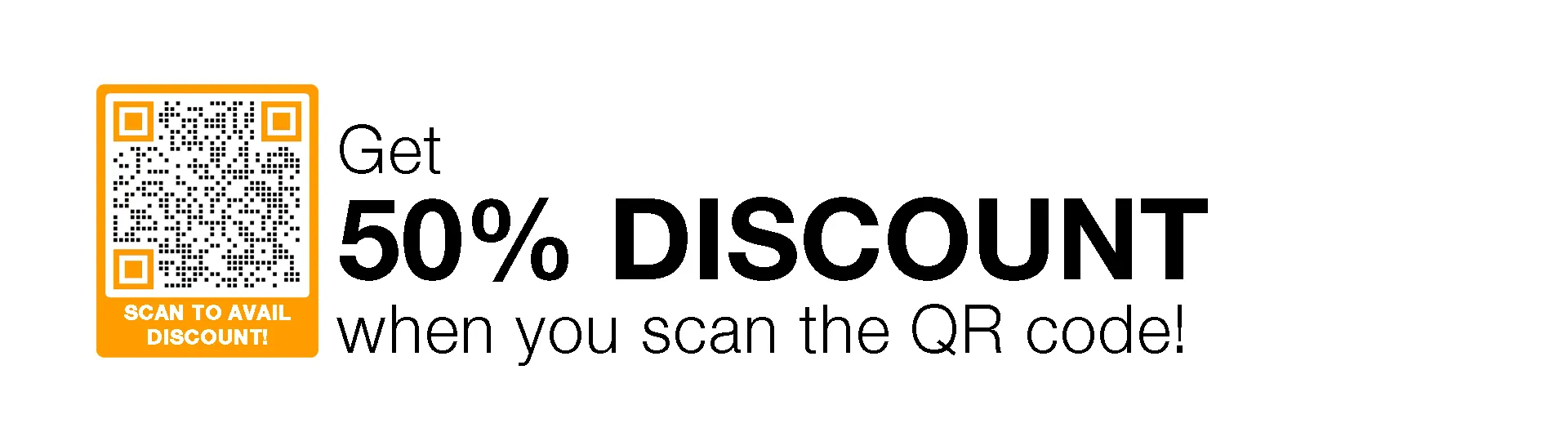 qr code discount qr code discount