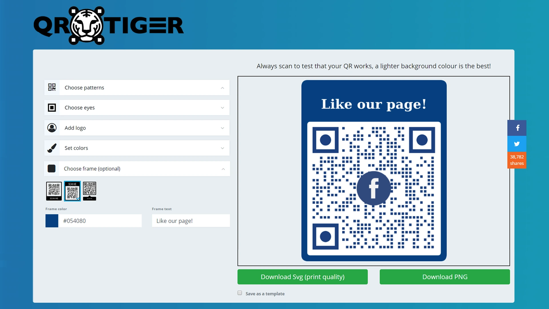 How To Create A QR Code For Facebook Free Custom QR Code Maker And 