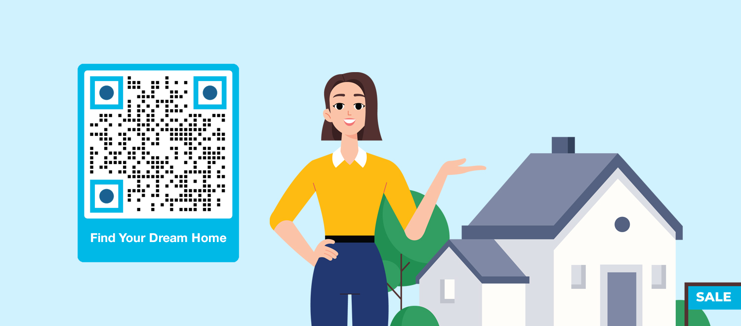 qr code web page real estate