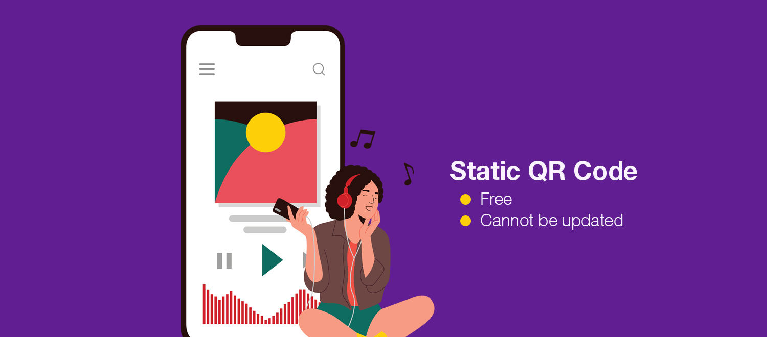 create qr code for audio file