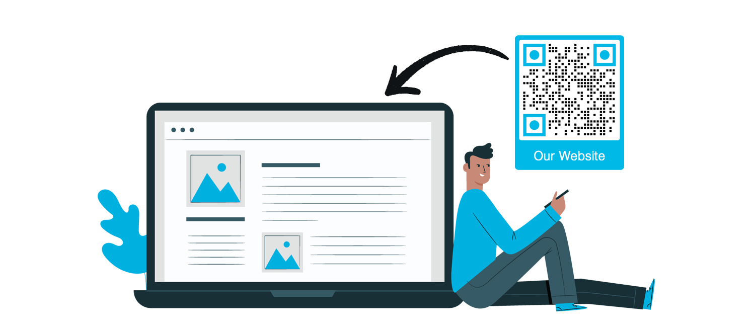 qr code web page