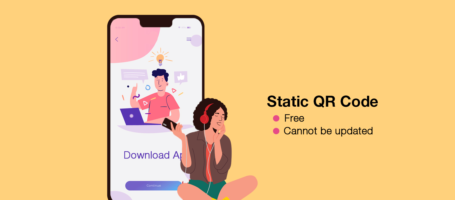 static qr code