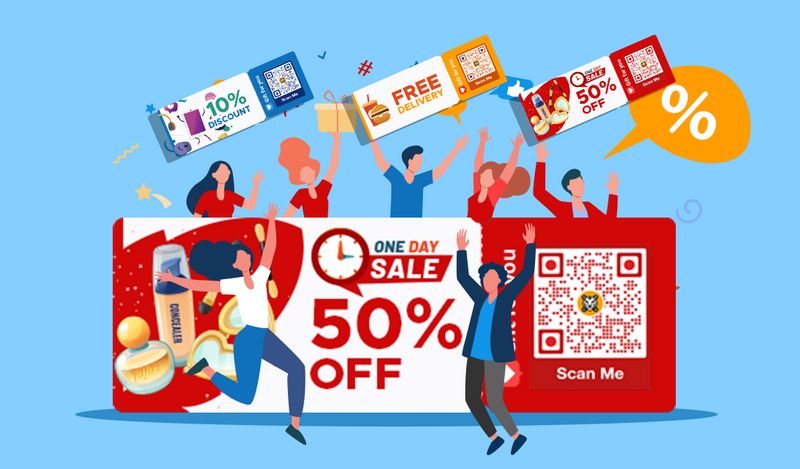 undefined qr code marketing discount