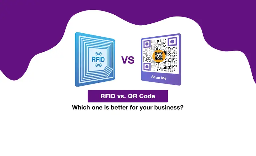 RFID vs QR 코드: 비즈니스에 더 나은 것은 무엇인가요?