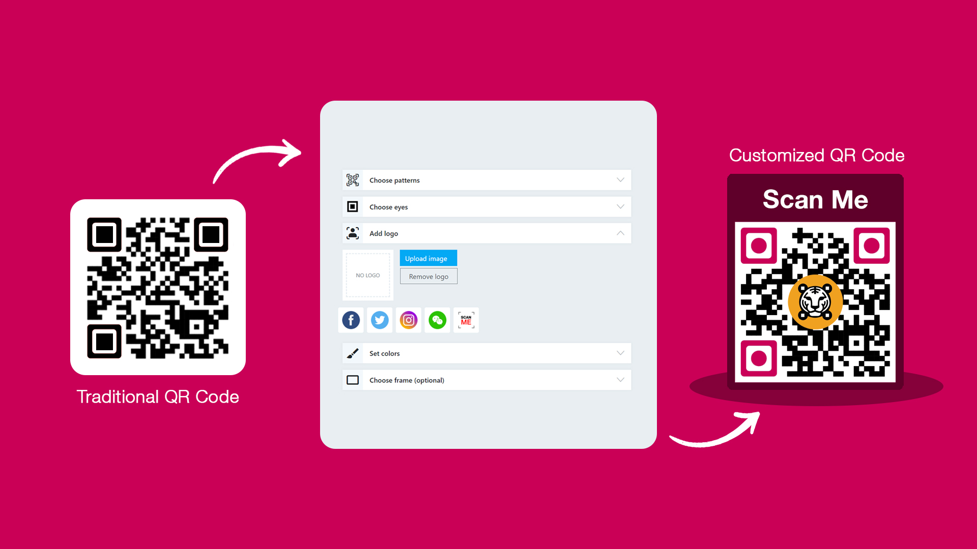 How to create a customized Wix QR code for your website Free Custom