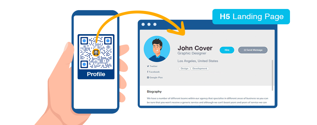 How to create customized and printable QR code labels - Free Custom QR ...