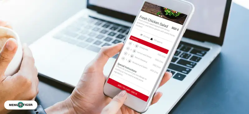 Adding Choices and Add-ons to Your Online Menu Using MENU TIGER