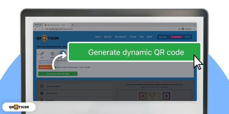Create a PDF QR code in 7 steps - PDF QR code generator - Free Custom ...