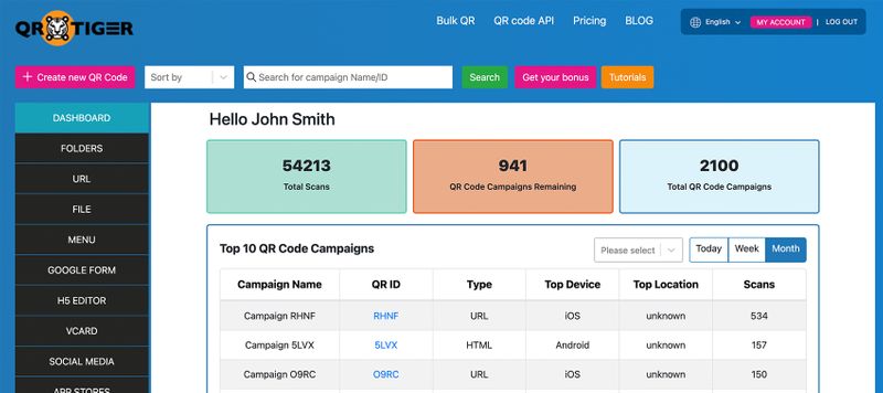 How to Use QR TIGER Link Management Software