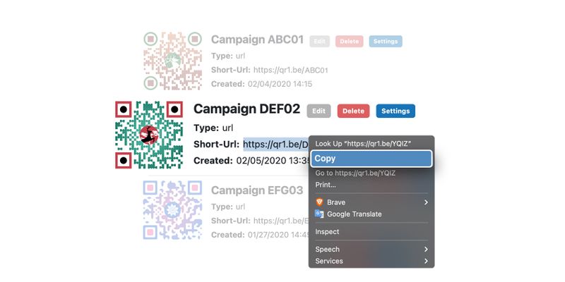 Sådan bruges QR TIGER Link Management Software - QR TIGER