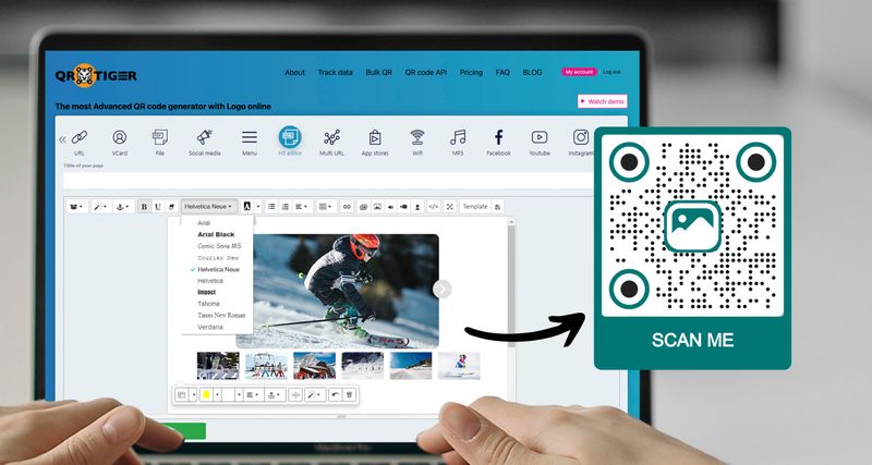 How to Create a QR Code for a Picture | QR TIGER