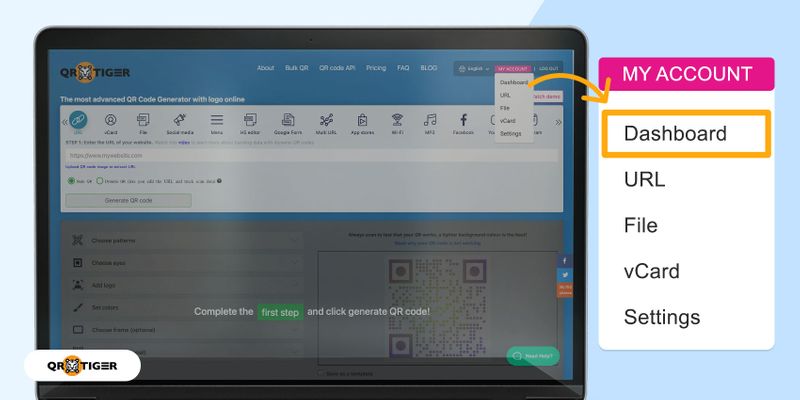 Manage QR Campaigns With QR TIGER QR Code Folder | QR TIGER