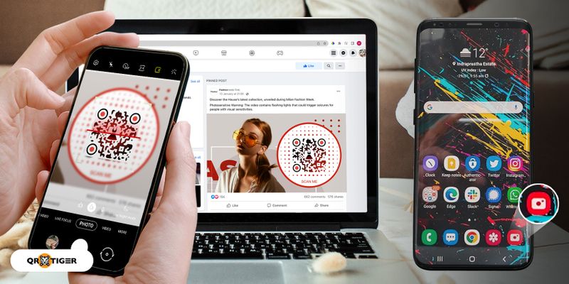 How To Scan A QR Code On Laptop Screens Free Custom QR Code Maker And 