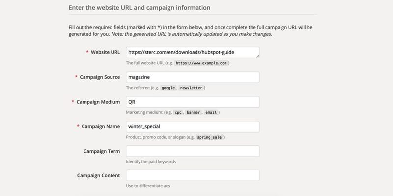 How to Generate a UTM URL QR Code - QR TIGER