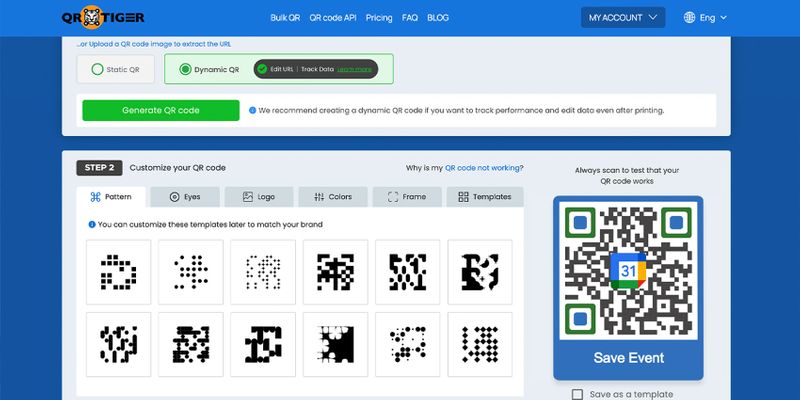 Custom QR code