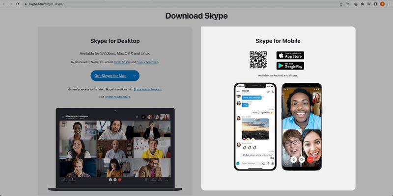 Настройки безопасности и конфиденциальности Skype