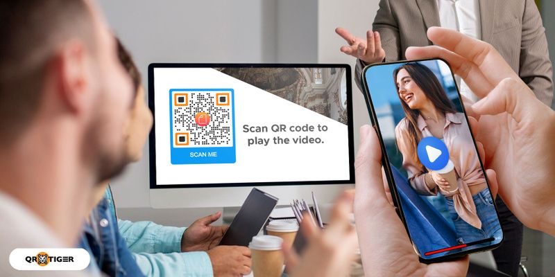 Presentation video QR code