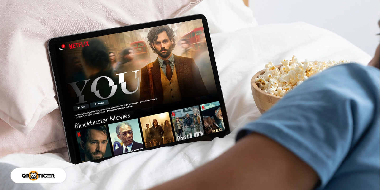 넷플릭스가 4시즌에서 'You' QR 코드를 공개했다.