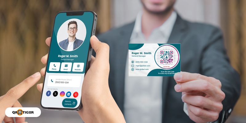 Create digital business card