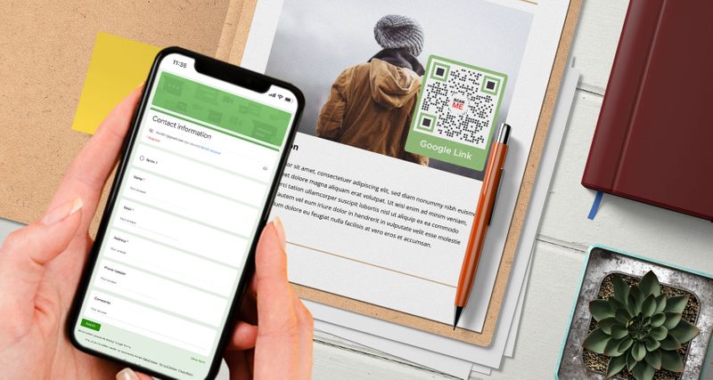 Google forms QR code