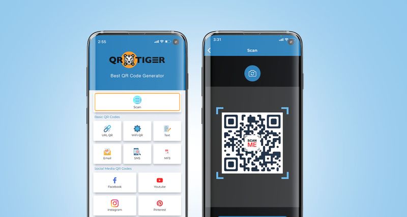 QR tiger QR code scanner