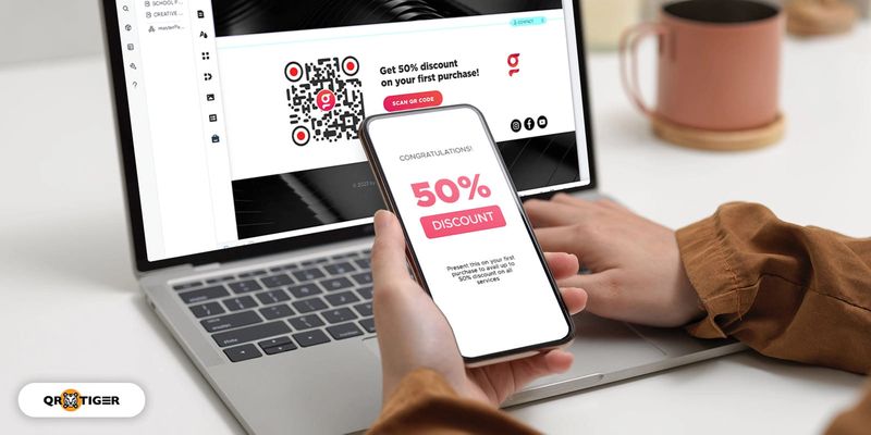 Coupon QR code 