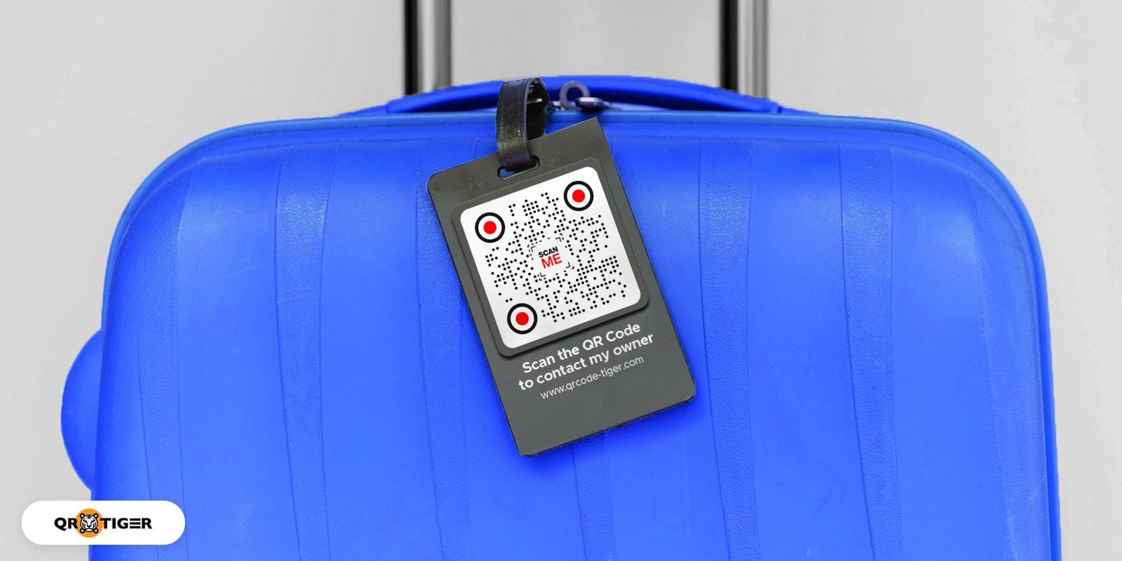 荷物タグにQRコードを付けて、物を追跡・保護しましょう。