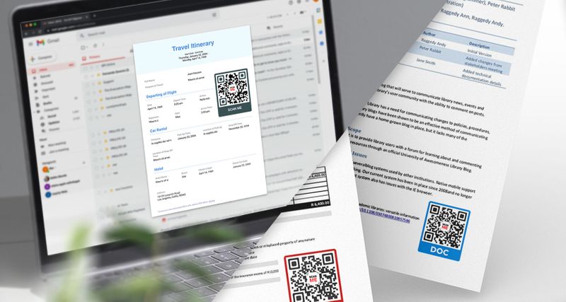 QR code for print and digital Omnichannel QR code
