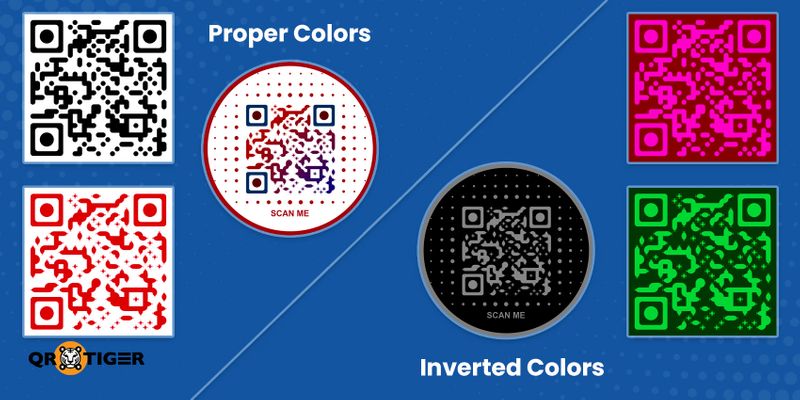 Proper diy QR code color Diy colored QR codes