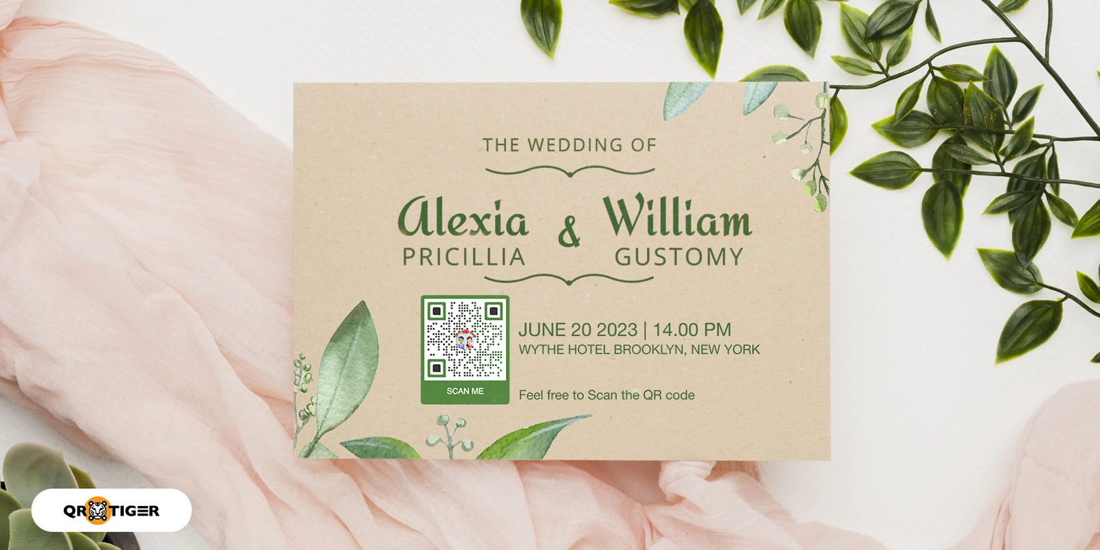 Cómo hacer un código QR para invitaciones de boda, image size:1600x800