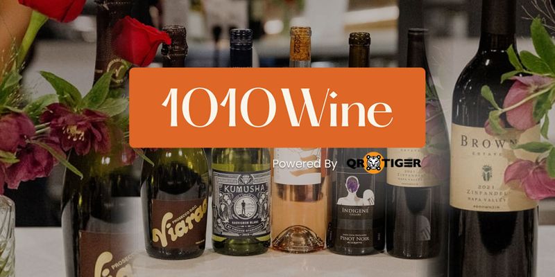 QR tiger QR code for 1010 wine 1010 wine and events QR code