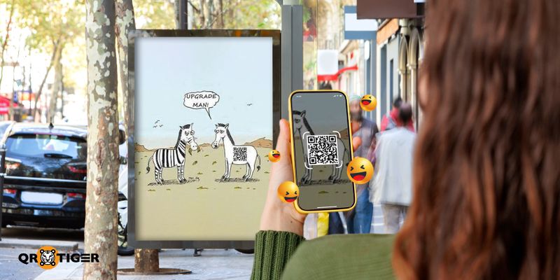 Scan QR codes with funny meme Funny QR codes
