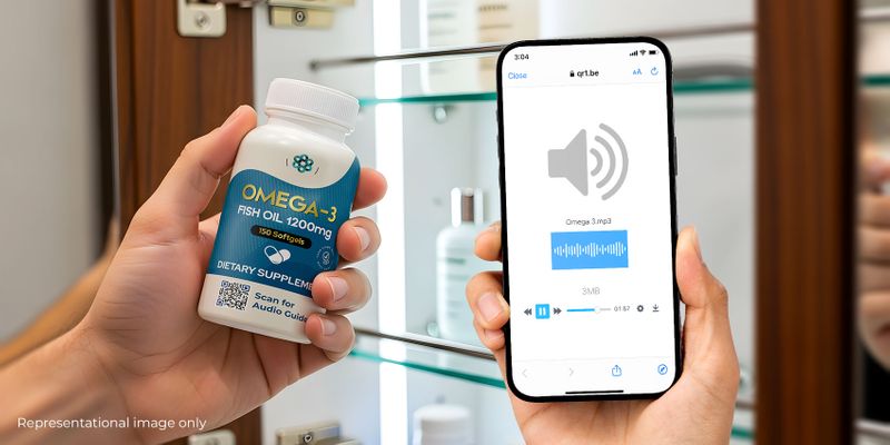 Medicamentele pot primi acum coduri QR în braille și audio în India