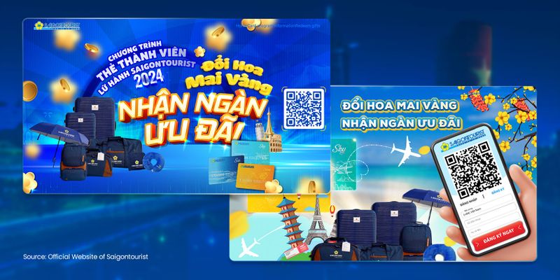Saigontourist QR code vietnam