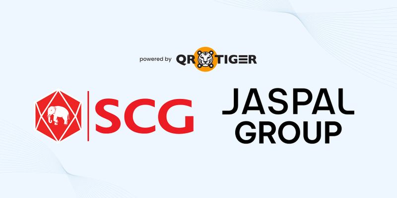 Thai brands powered by QR tiger Brands using QR codes