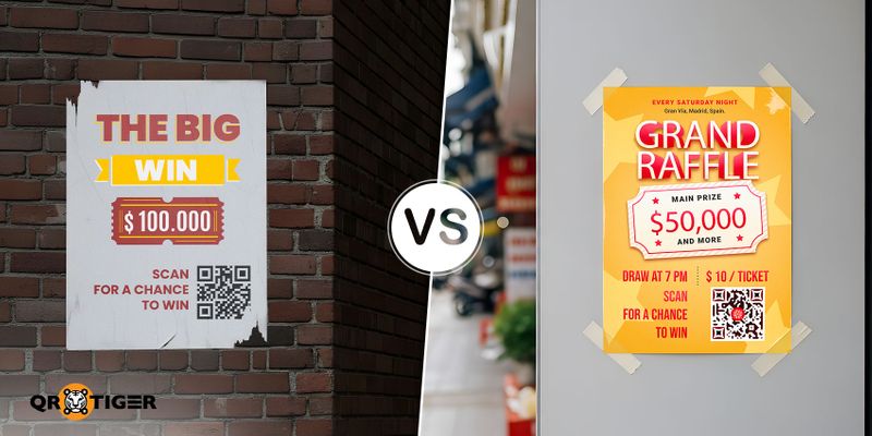 Best QR code placement QR code placement comparison