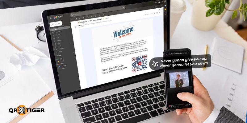 Use cases of rick roll QR codes QR code rick roll ideas