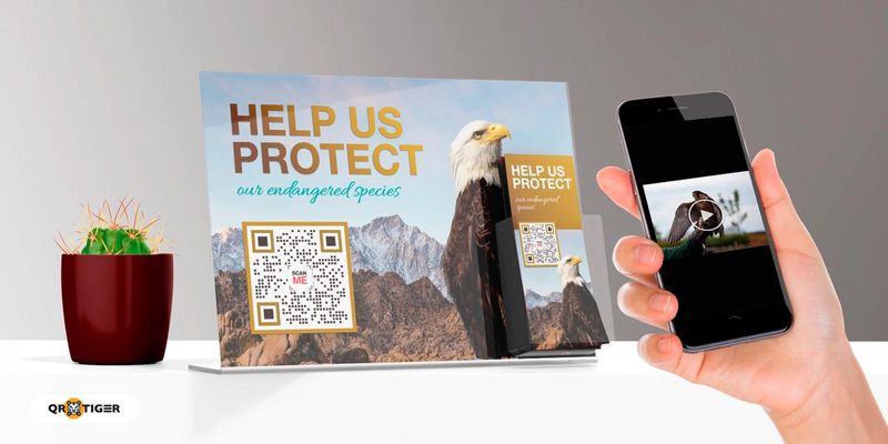 Video campaign QR code