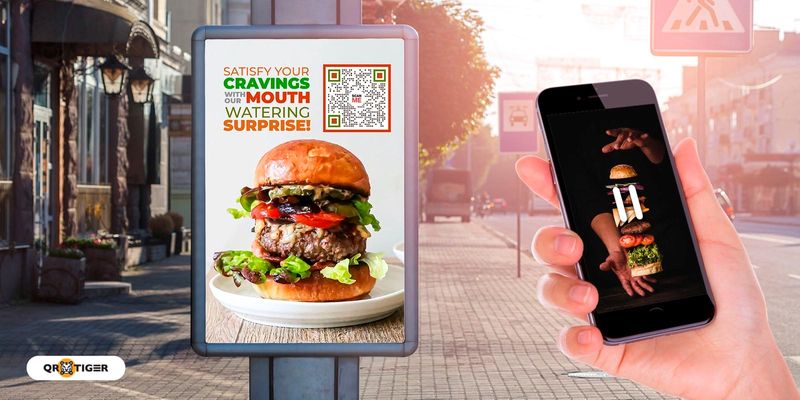Video ad QR code