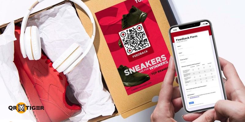 Black friday feedback QR code