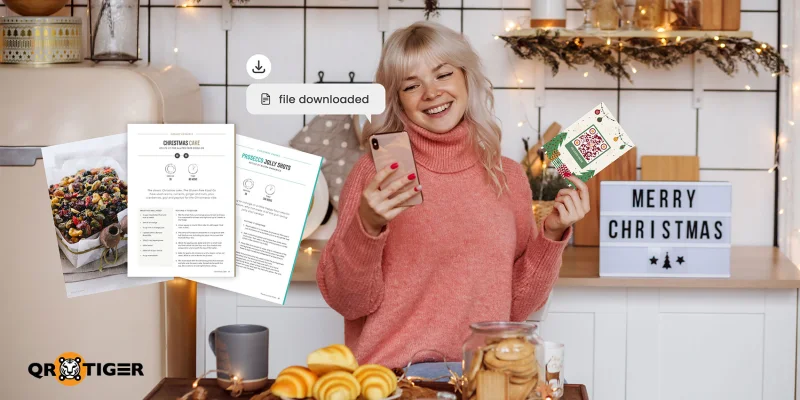 Christmas file QR code