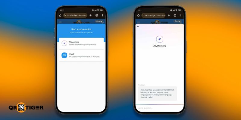 QR code generator ai chatbot