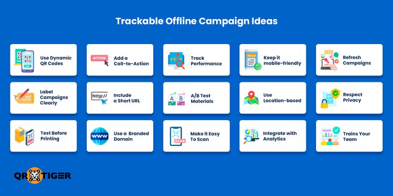 Offline campaign tracking tips