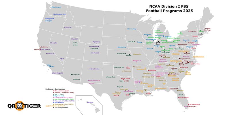 NCAA division FBS teams