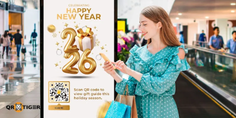 New years day QR code uses