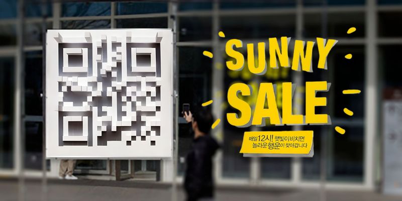 QR code campaign by emart