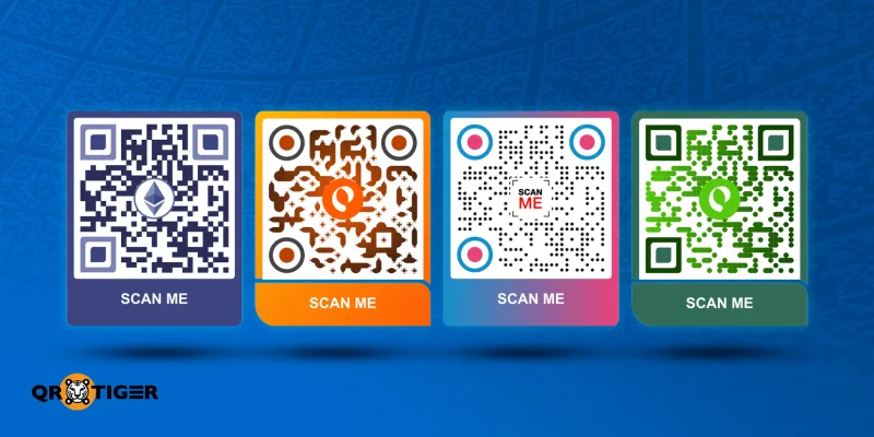 Custom QR code generator for multiple links