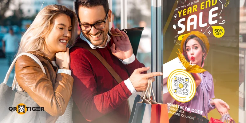 New years eve coupon QR