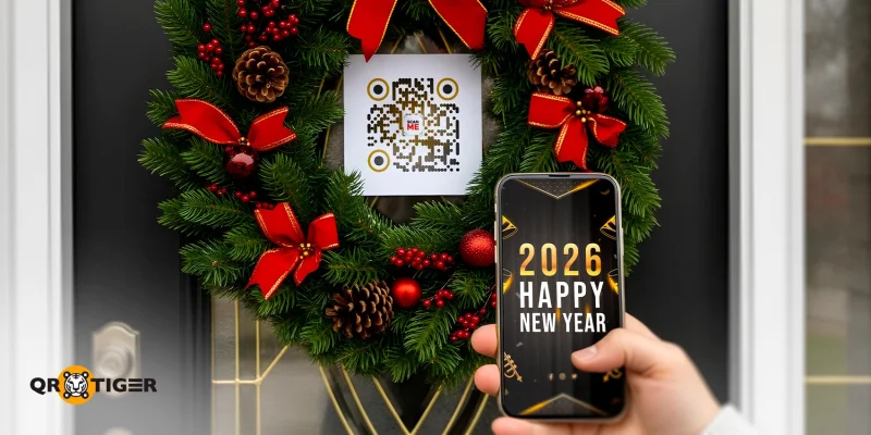 New years message QR